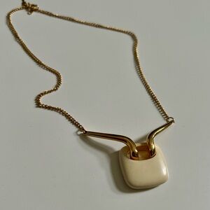 Vintage Trifari Gold Crown Choker Necklace